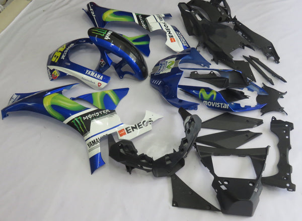 Yamaha YZF R1 2015 2019 Blue Movistar Fairings