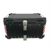 100L Aluminum Motorcycle Top Box Storage at KingsMotorcycleFairings.com  