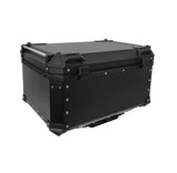 100L Aluminum Motorcycle Top Box Storage at KingsMotorcycleFairings.com  