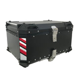 100L Aluminum Motorcycle Top Box Storage at KingsMotorcycleFairings.com