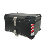 100L Aluminum Motorcycle Top Box Storage at KingsMotorcycleFairings.com  