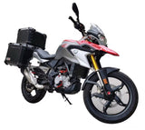 38L Aluminum Motorcycle Storage Side Boxes at KingsMotorcycleFairings.com