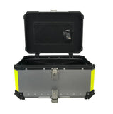 85L Aluminum Motorcycle Top Box Storage at KingsMotorcycleFairings.com