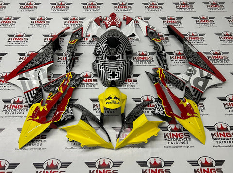 BMW S1000RR Fairings (2015-2016) Yellow, Dark Red, Silver, RedBull at KingsMotorcycleFairings.com