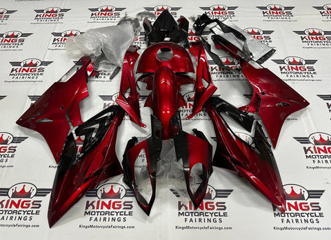 BMW S1000RR (2015-2016) Candy Red & Black Fairings at KingsMotorcycleFairings.com