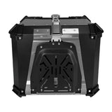 Black 55L Aluminum Motocycle Top Box Storage at KingsMotorcycleFairings.com