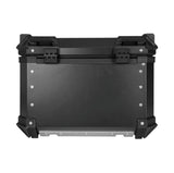 Black 55L Aluminum Motocycle Top Box Storage at KingsMotorcycleFairings.com