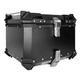 Black 55L Aluminum Motocycle Top Box Storage at KingsMotorcycleFairings.com