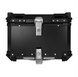 Black 55L Aluminum Motocycle Top Box Storage at KingsMotorcycleFairings.com