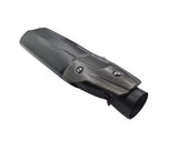 Black Motorcycle Slip-On Exhaust (Universal k148 under 1000cc) at KingsMotorcycleFairings.com