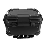 Black Neon 35L Aluminum Motorcycle Top Box Storage at KingsMotorcycleFairings.com