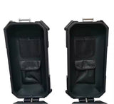 38L Aluminum Motorcycle Storage Side Boxes at KingsMotorcycleFairings.com 