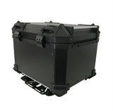 Motorcycle Top Box 55 Liter - Black Red X