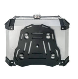 Black & Silver Aluminum Motorcycle Top Boxes at KingsMotorcycleFairings.com