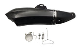 Carbon Fiber K153 Motorcycle Exhaust (400-1200cc) from KingsMotorcycleFairings.com