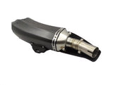 Carbon Fiber K153 Motorcycle Exhaust (400-1200cc) from KingsMotorcycleFairings.com