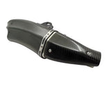 Carbon Fiber K153 Motorcycle Exhaust (400-1200cc) from KingsMotorcycleFairings.com