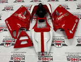 Ducati 916 (1994-1999) Red, White, Black & Gold Pinstripe Fairings at KingsMotorcycleFairings.com