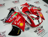 Ducati 996 (1998-2002) Red & White #1 Fairings at KingsMotorcycleFairings.com