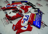 Ducati 999 Red, White & Blue Fila Superbike Fairings (2005-2006) at KingsMotorcycleFairings.com 