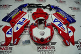 Ducati 999 Red, White & Blue Fila Superbike Fairings (2005-2006) at KingsMotorcycleFairings.com