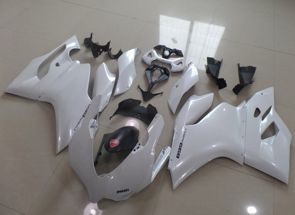 Ducati 899 Fairings (2011-2014) White at KingsMotorcycleFairings.com