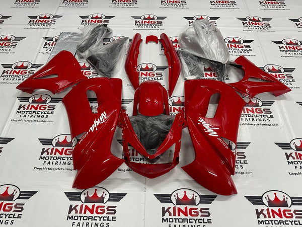 Fairing Kit for a Kawasaki Ninja 650R (2006-2008) Red, White & Black at KingsMotorcycleFairings.com 