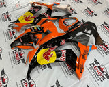 Fairing Kit for a Kawasaki Ninja ZX10R (2011-2015) Orange, Black, Red, Yellow RedBull at KingsMotorcycleFairings.com