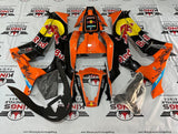 Fairing Kit for a Kawasaki Ninja ZX10R (2011-2015) Orange, Black, Red, Yellow RedBull at KingsMotorcycleFairings.com