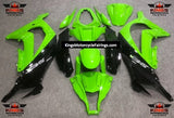 Fairing Kit for a Kawasaki Ninja ZX10R (2016-2020) Neon Green & Black at KingsMotorcycleFairings.com