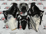 Fairing kit for a Kawasaki Ninja 300 (2013-2017) Black Swanga at KingsMotorcycleFairings.com