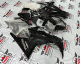 Fairing kit for a Kawasaki Ninja 300 (2013-2017) Black Swanga at KingsMotorcycleFairings.com