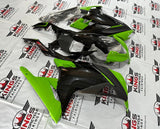 Fairing kit for a Kawasaki Ninja 300 (2013-2017) Green, Black at KingsMotorcycleFairings.com