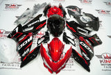 Fairing kit for a Kawasaki Ninja 400 (2018-2023) Black, Candy Red, White at KingsMotorcycleFairings.com