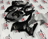 Fairing kit for a Kawasaki Ninja 400 (2018-2023) Black, Silver at KingsMotorcycleFairings.com