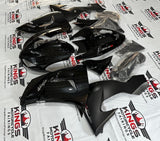 Fairing kit for a Kawasaki Ninja ZX10R (2006-2007) Black, Matte Black, Chrome at KingsMotorcycleFairings.com