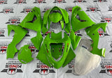 Fairing kit for a Kawasaki Ninja ZX10R (2006-2007) Green at KingsMotorcycleFairings.com.