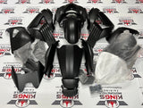 Fairing kit for a Kawasaki Ninja ZX14R (2006-2011) Matte Black at KingsMotorcycleFairings.com