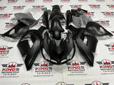 Fairing kit for a Kawasaki Ninja ZX14R (2006-2011) Matte Black at KingsMotorcycleFairings.com