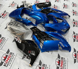 Fairing kit for a Kawasaki Ninja ZX14R (2012-2021) Blue & Black at KingsMotorcycleFairings.com