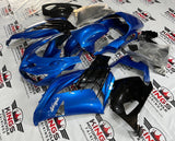 Fairing kit for a Kawasaki Ninja ZX14R (2012-2021) Blue & Black at KingsMotorcycleFairings.com