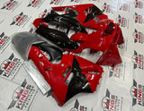 Fairing kit for a Kawasaki ZX-9R (1994-1997) Red & Black at KingsMotorcycleFairings.com