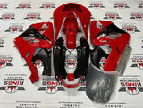 Fairing kit for a Kawasaki ZX-9R (1994-1997) Red & Black at KingsMotorcycleFairings.com