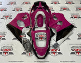 Fairing kit for a Kawasaki ZX6R 636 (2000-2002) Pink & Black at KingsMotorcycleFairings.com