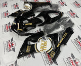 Fairing kit for a Kawasaki ZX6R 636 (2005-2006) Black, Gold & White Lucky Strike at KingsMotorcycleFairings.com