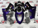 Fairing kit for a Kawasaki ZX6R 636 (2005-2006) Black, Purple at KingsMotorcycleFairings.com