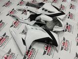 Fairings for Kawasaki Ninja 300 (2013-2017) White, Matte Black at KingsMotorcycleFairings.com