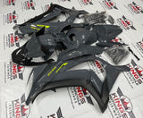 Fairings for Kawasaki Ninja ZX10R (2011-2015) Dark Nardo Gray, Yellow at KingsMotorcycleFairings.com