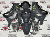 Kawasaki Ninja ZX10R Fairings (2011-2015) Dark Nardo Gray, Yellow at KingsMotorcycleFairings.com