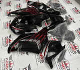 Fairings for Kawasaki Ninja ZX14R (2012-2024) Black, Red, Silver at KingsMotorcycleFairings.com